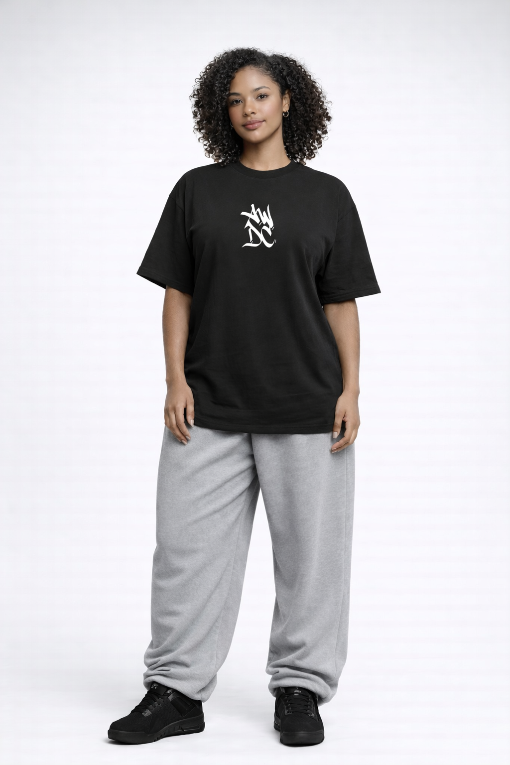 AWDC Essentials Tar Black Tee