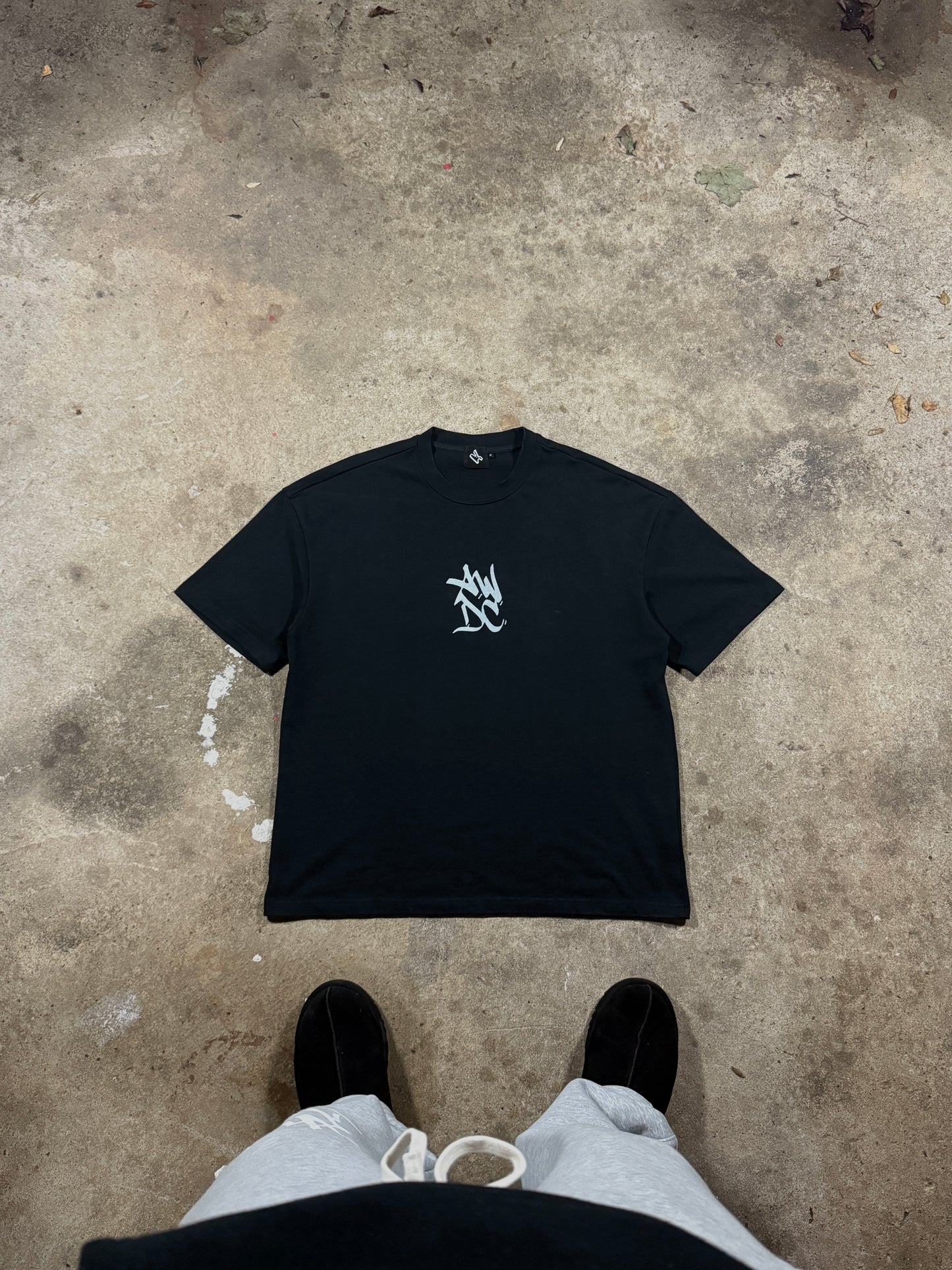 AWDC Essentials Tar Black Tee